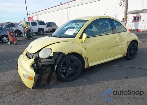 1999 Volkswagen New Beetle Gl z USA, uszkodzony, nr VIN 3VWBA21C9XM448641